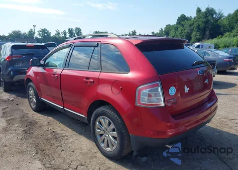 2007 Ford Edge Sel Plus из США, поврежденный, VIN 2FMDK49C77BA53007
